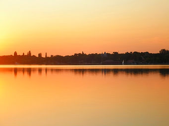 Sunset, Lake Palic, subotica, serbia