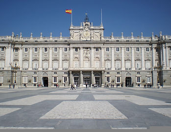 palacio real, madrid, spain