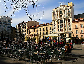 plaza, madrid, spain