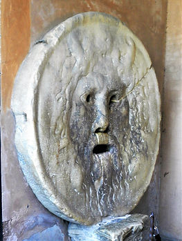 Mouth of truth, Santa Maria in Cosmedin, bocca della verita, rome, italy