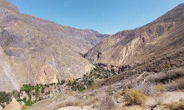 Peru, Colca Canyon, hike, trek, view, mountains