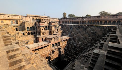 India, chand baori, stepwell, tourist attraction, tourism