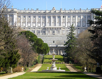 palacio real, madrid, spain