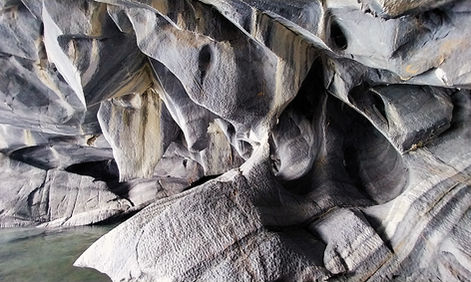 marble caves, Capillas de Mármol, chile, rio tranquilo, lake general Carrera, rocks, rock formations, tour, boat
