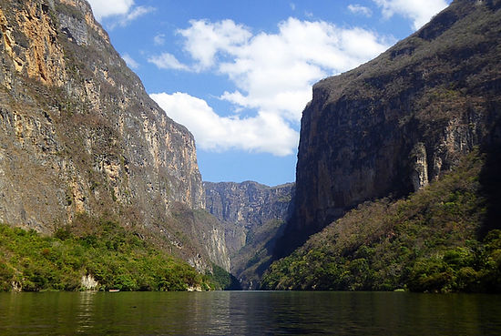 canon del sumidero san cristobal mexico