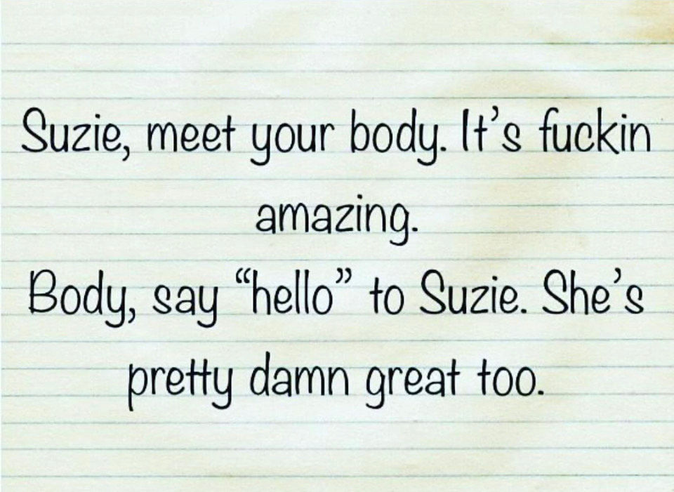 When did you start learning about your body?
