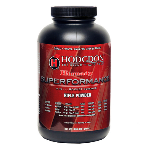 Super Performance Gel Hodgdon Super Performance 1lb/454grams/6810grains | Peak View Range