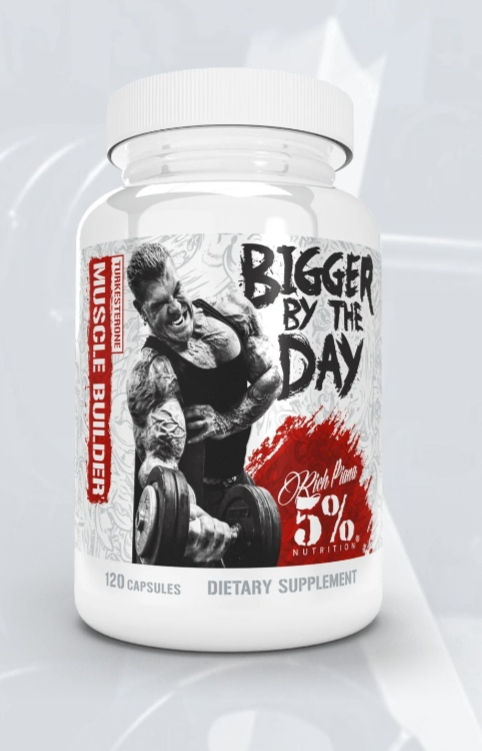 Rich Piana BIGGER BY THE DAY MUSCLE BUILDER WITH TURKESTERONE 30 Servings
