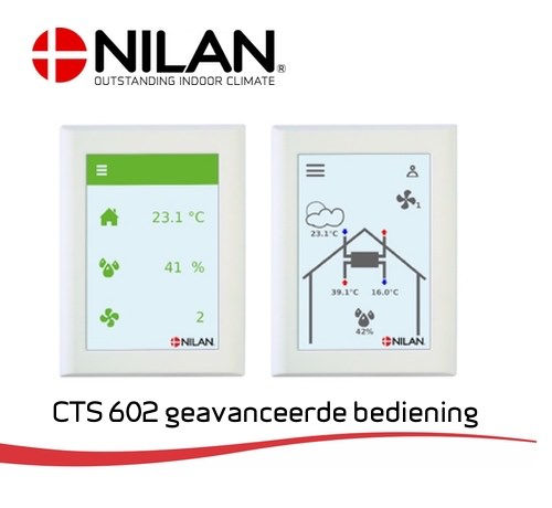 Thumbnail: Nilan VPL 28 bediening met CTS 602