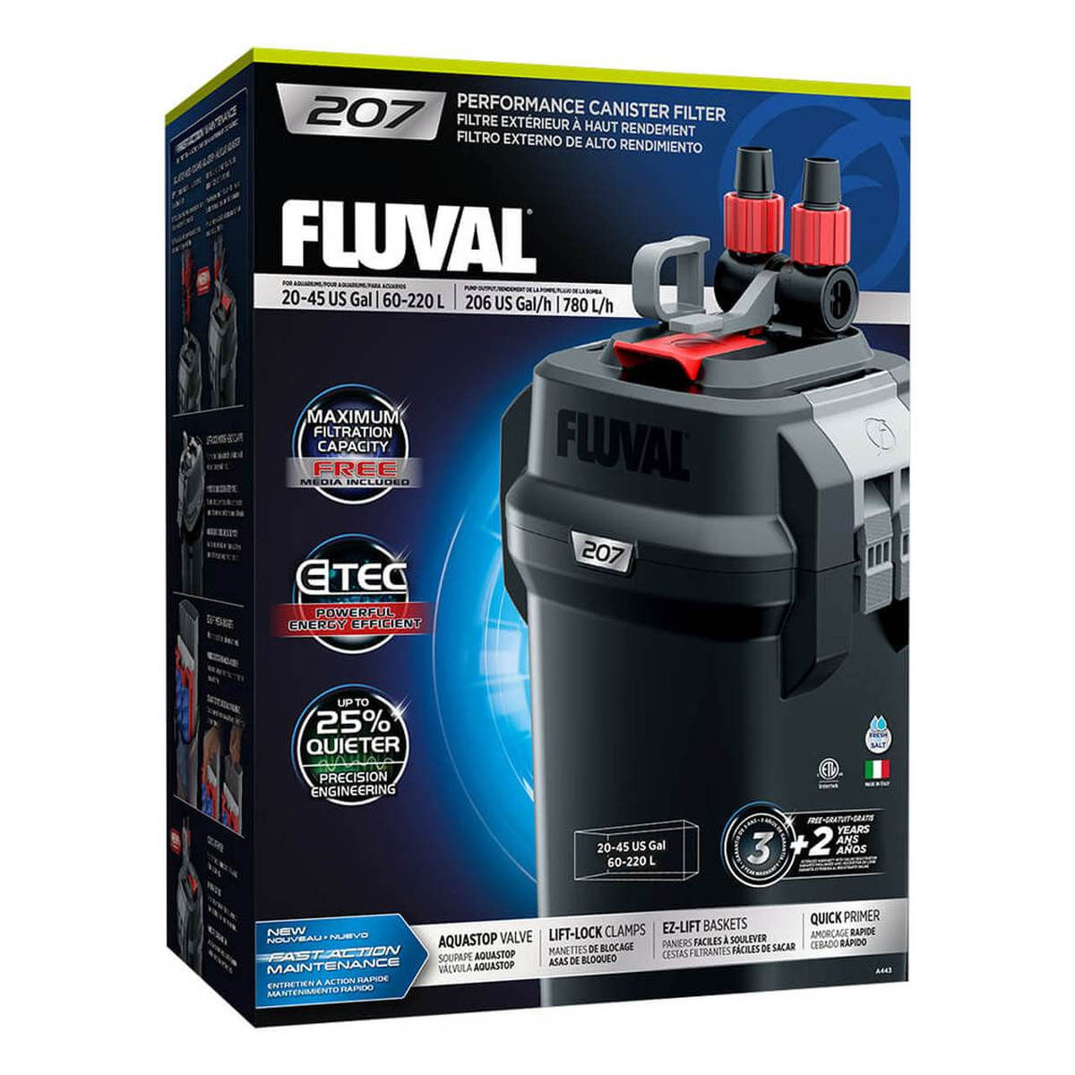 Fluval 207 Performance Canister