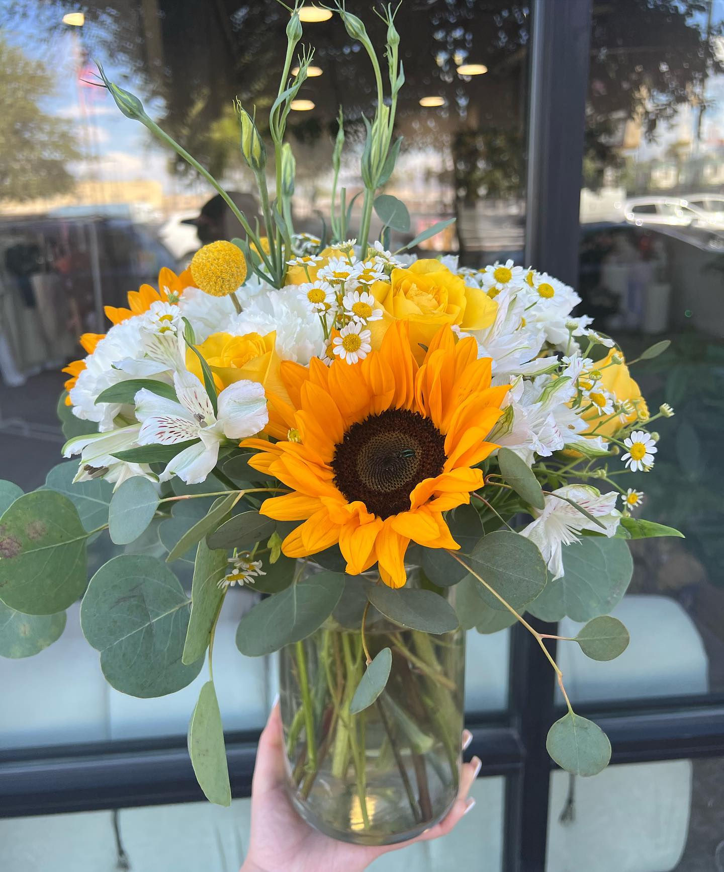 Florist Design In A Vase