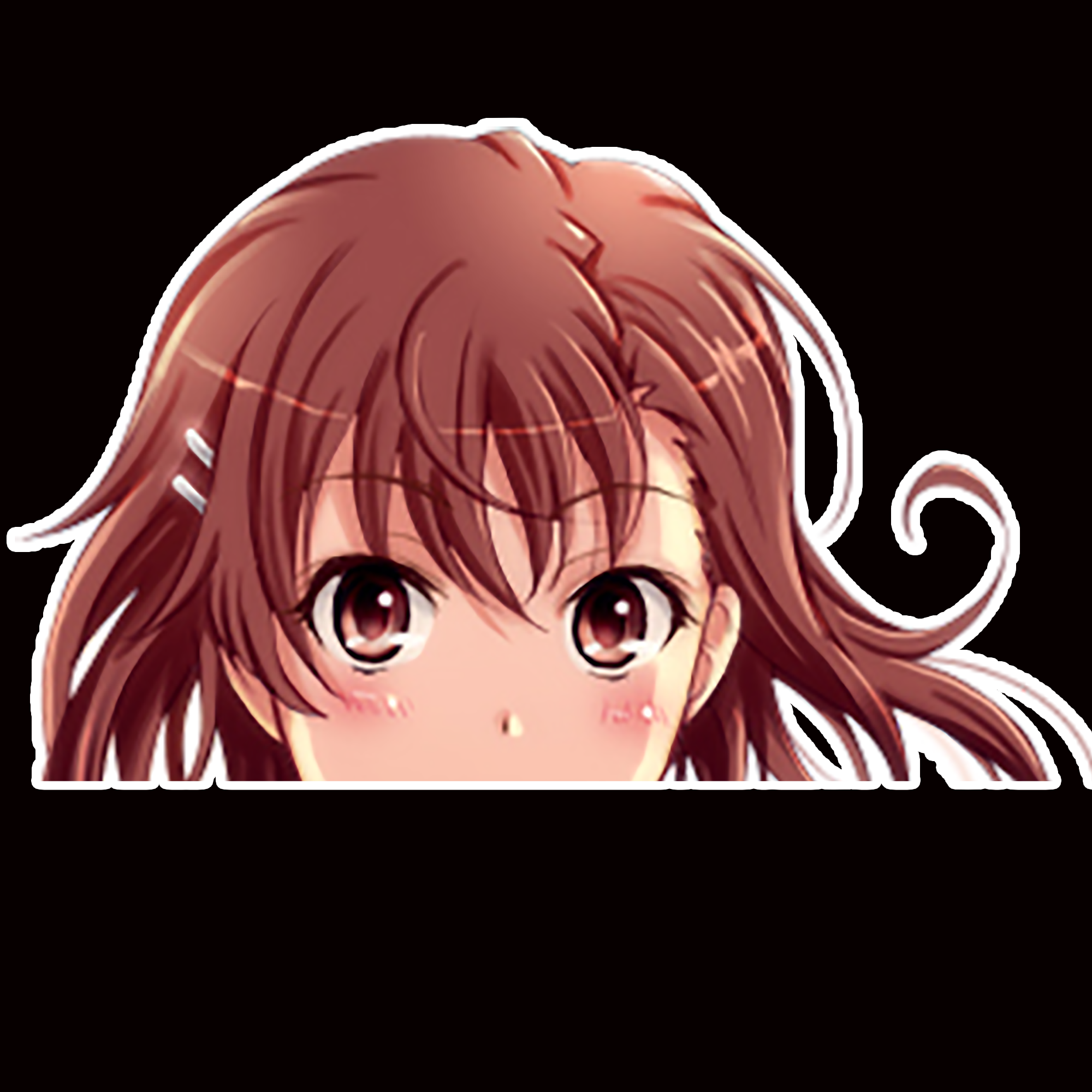 Paper & Party Supplies Stickers Stickers, Labels & Tags Anime Peeker ...