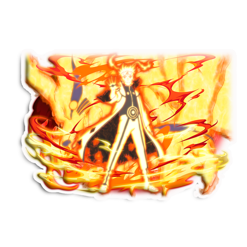 NRT541 Uzumaki Naruto 7th hokage Naruto anime sticker Car Decal