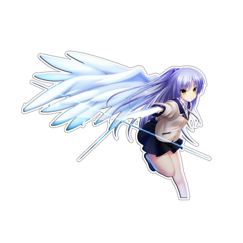 Anime Sticker Car Bumper Window Decal SAGB027 Tachibana Kanade angel