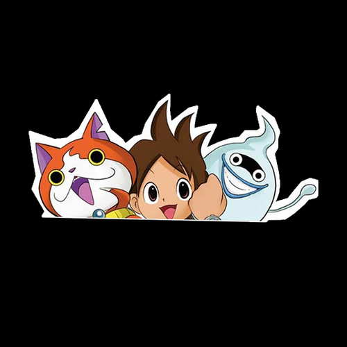 Peeker Anime Peeking Sticker Car Decal PKT24 Yokai Watch