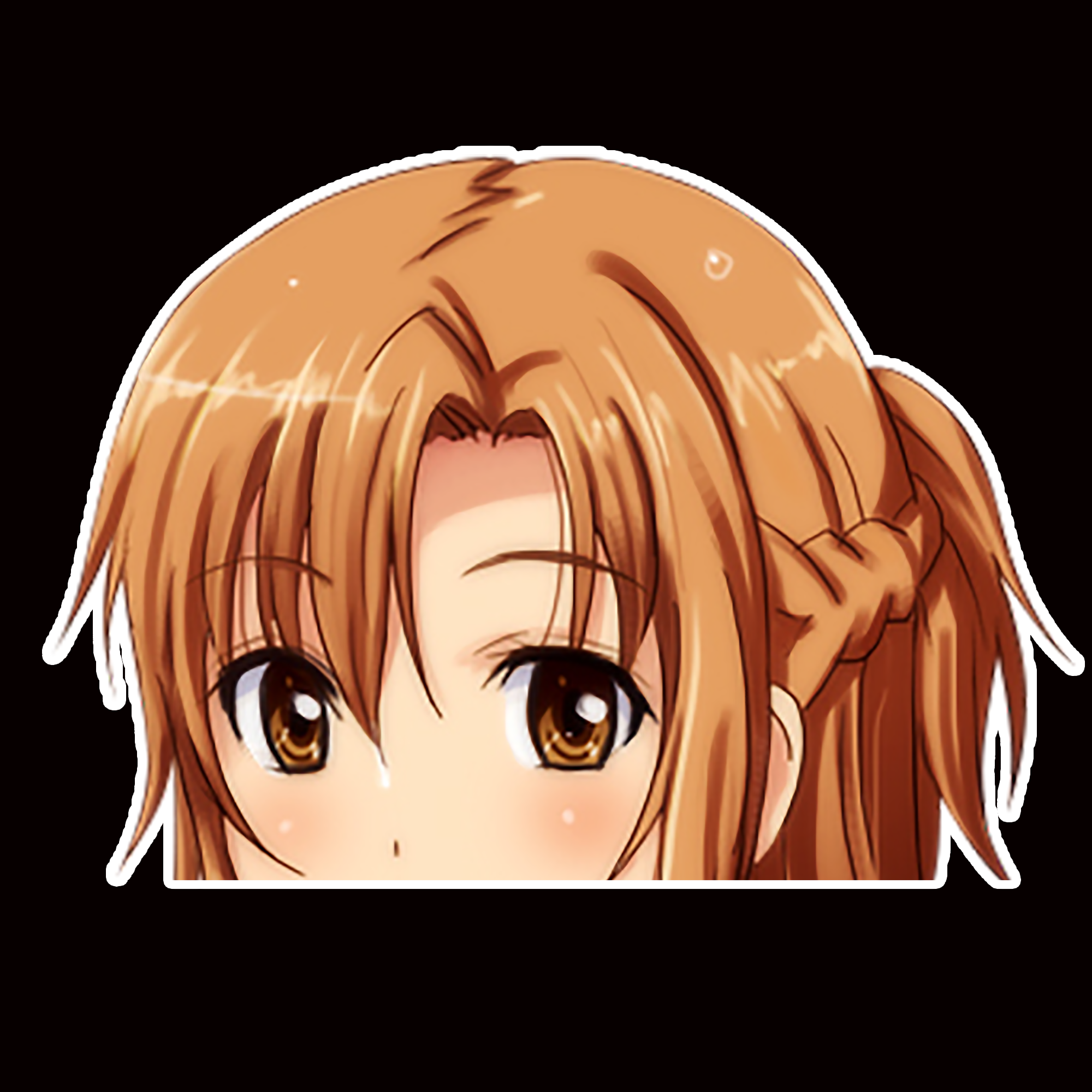Anime Peeker Sticker Car Window Decals PK052 Sword Art ...
