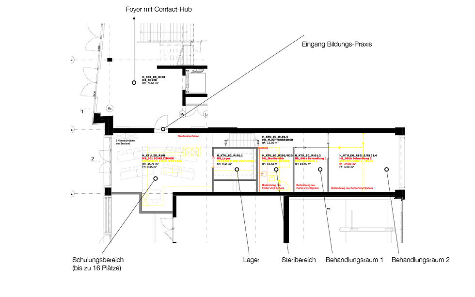 Planung EG – Bildungs-Praxis