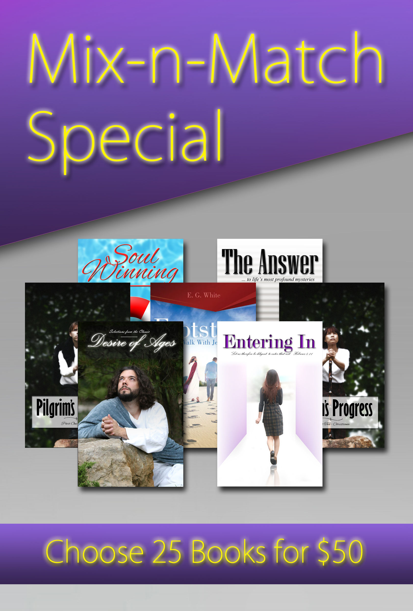 Mix-n-Match 25 for $50