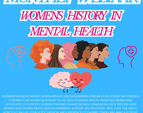 Honoring Women’s History: Inspiring Change in Mental Health for Everyone