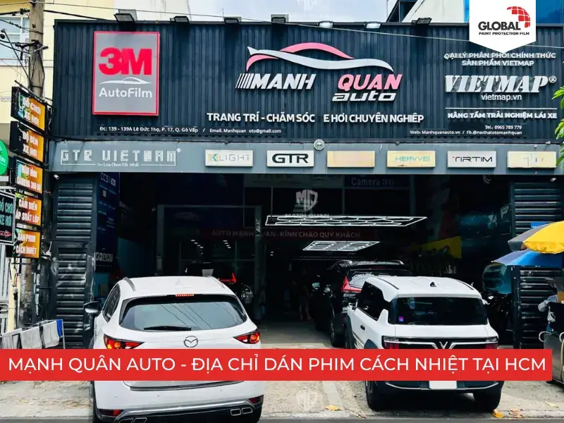 Mạnh Quân Auto là điểm chăm sóc xe uy tín tại Gò Vấp