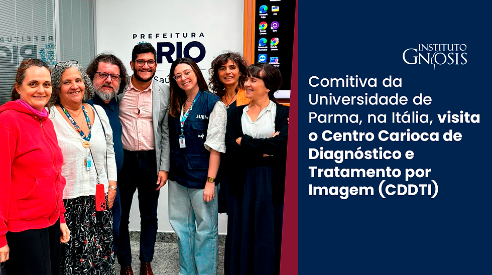 Comitiva da Universidade de Parma, na Itália, visita o Centro Carioca de Diagnóstico e Tratamento por Imagem (CDDTI)