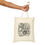 Thumbnail: Doodled by DANZ Cotton Canvas Tote Bag