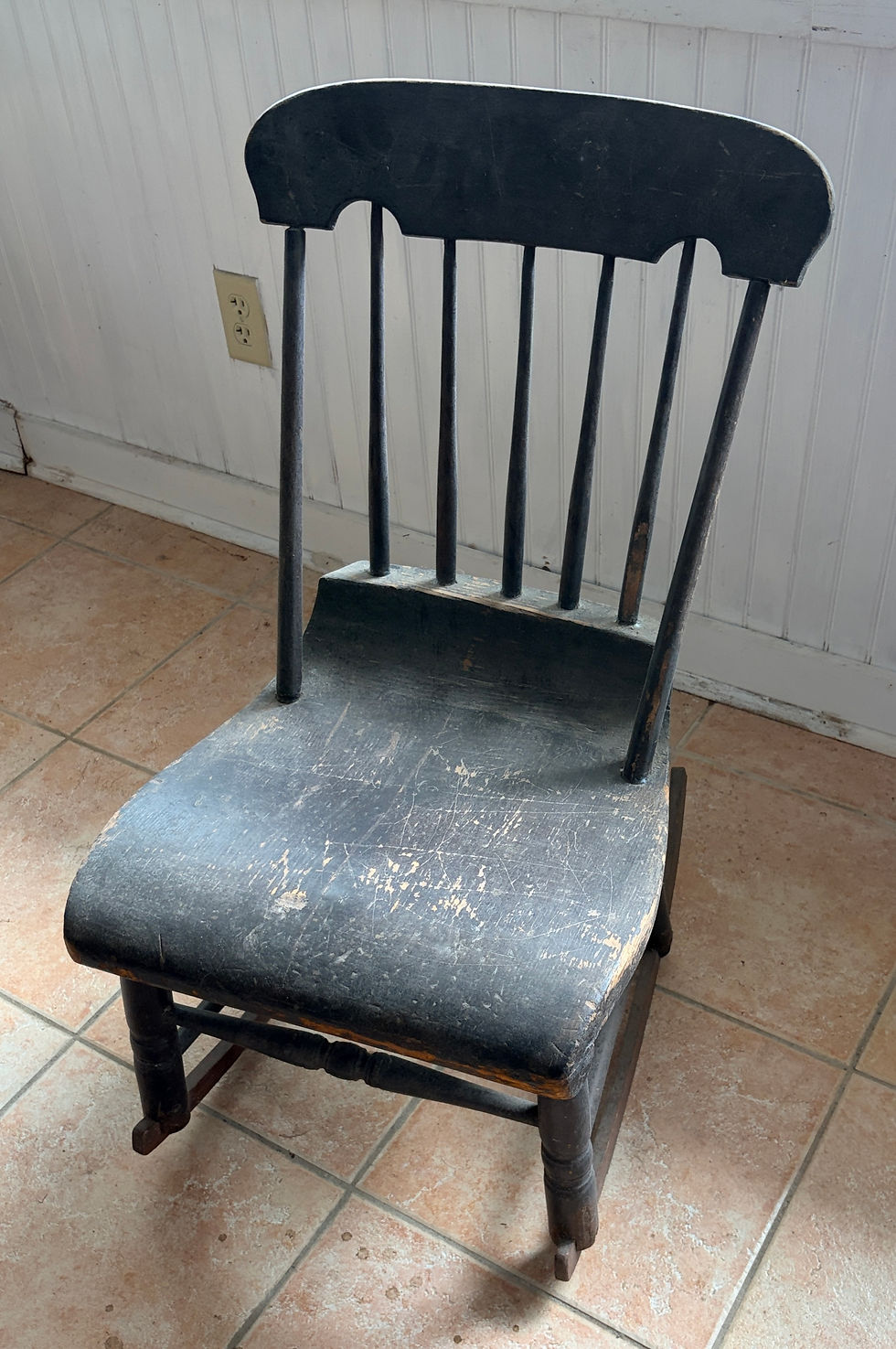 Thumbnail: Primitive American grandmothers rocker