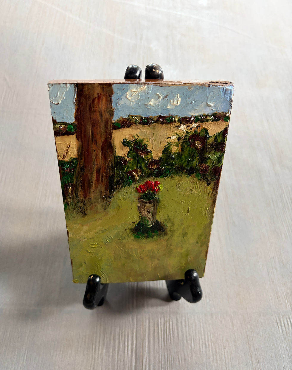 Thumbnail: Miniature oil painting