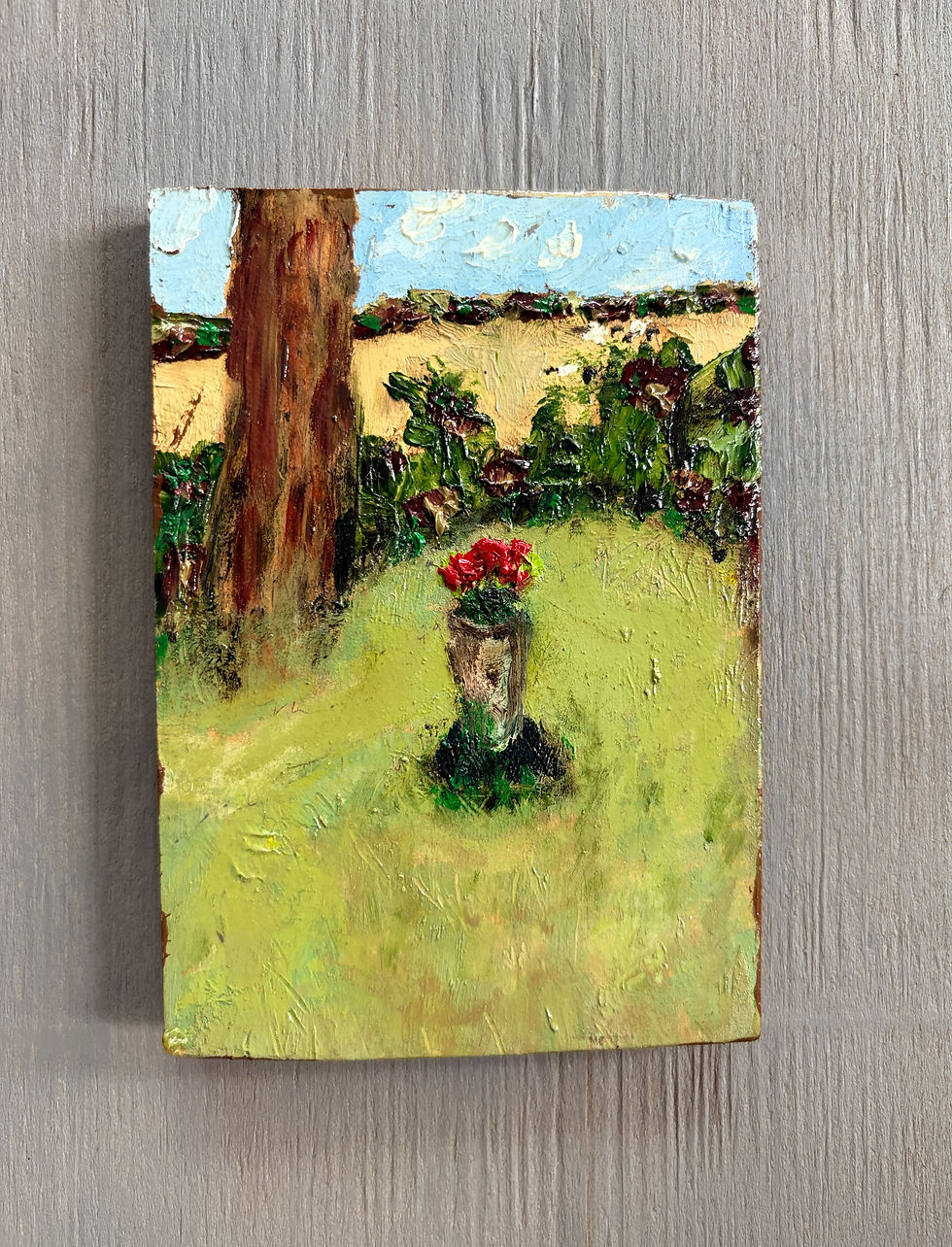 Thumbnail: Miniature oil painting
