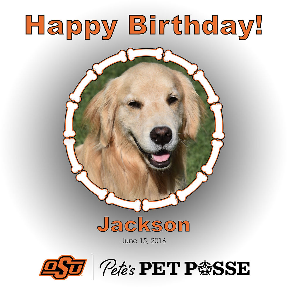 Jackson's birthday