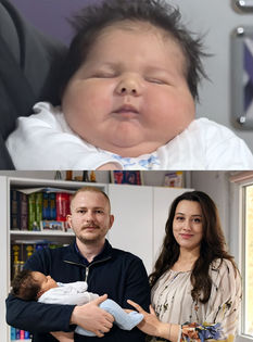 Türkiye’nin en uzun ve en kilolu bebeği