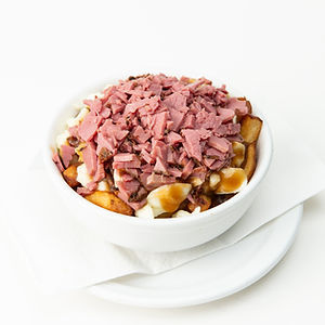 Poutinette à la viande fumée