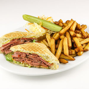 Panini - Frites et chou