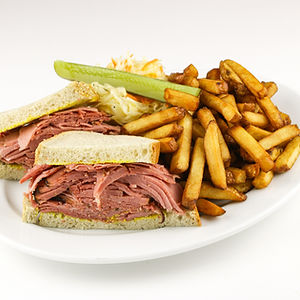Sandwich - Frites et chou