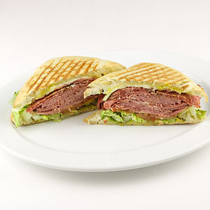 Panini viande fumée