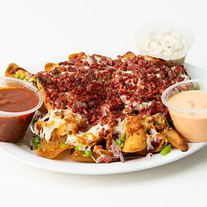 Nachos à la viande fumée