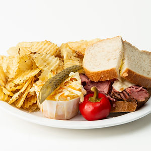 Sandwich L'As - Chips et chou