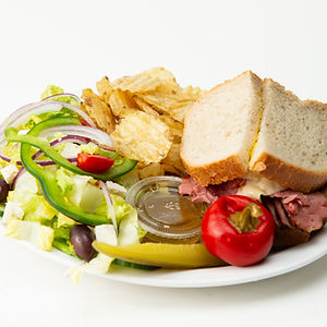 Sandwich L'As - Chips et salade