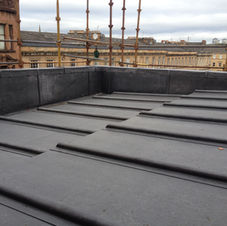 Lead flat roofing 