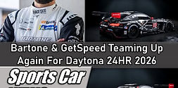 Bartone Bros. Racing with Getspeed Returns to Rolex 24 at Daytona in GTD