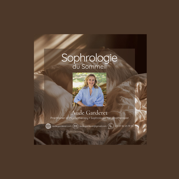 Sophrologie du sommeil avec Aude Garderet