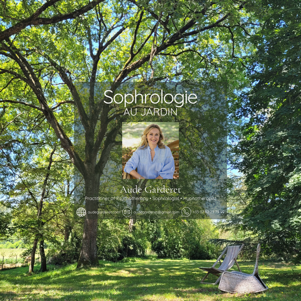 Sophrologie au jardin avec Aude Garderet