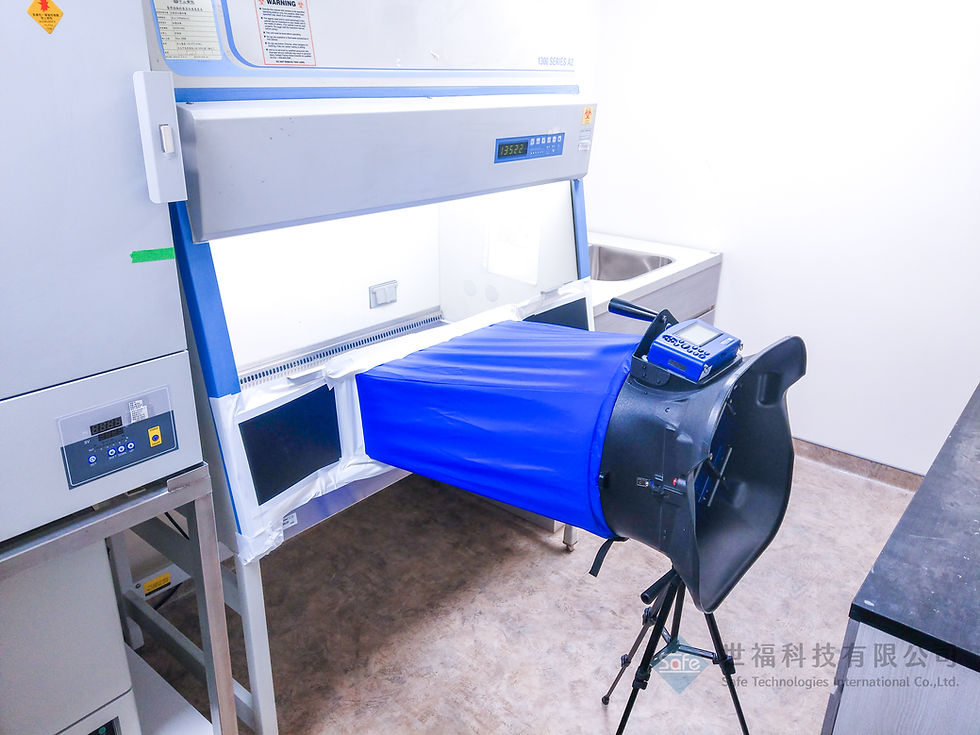 生物安全櫃(入口氣流測試)