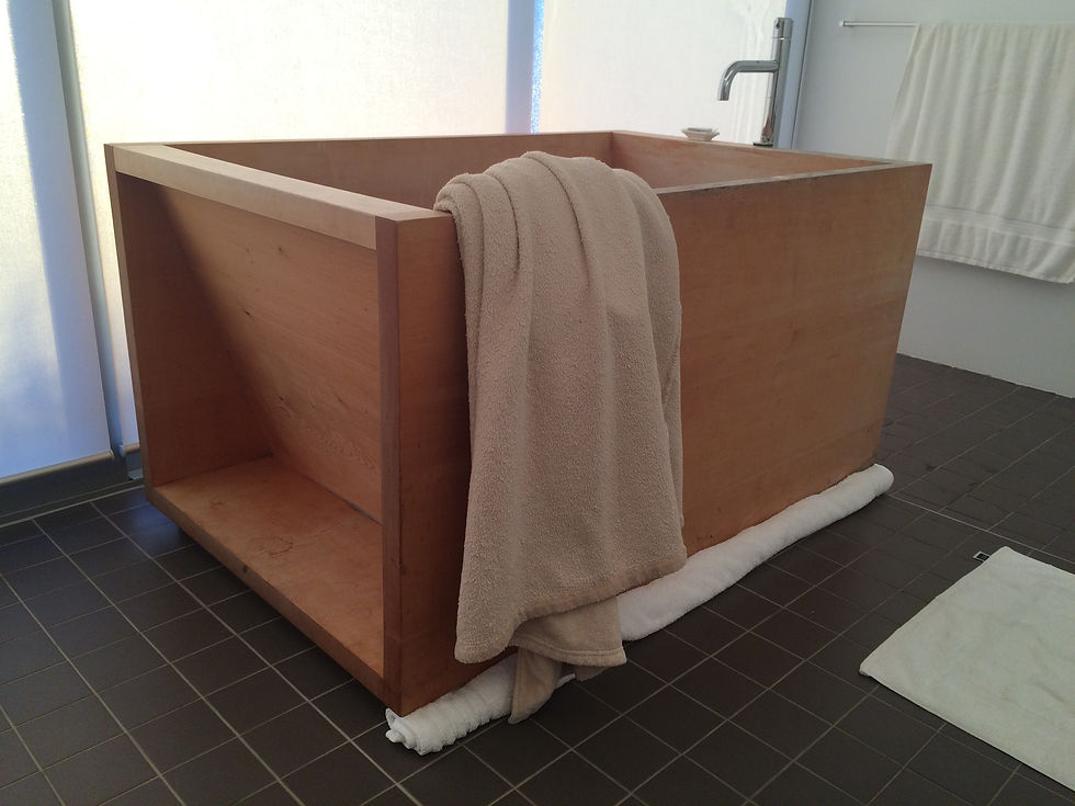my bath.