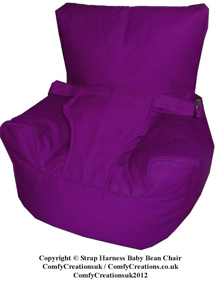 Thumbnail: Baby Bean Bag Harness Chair - Plain Colours