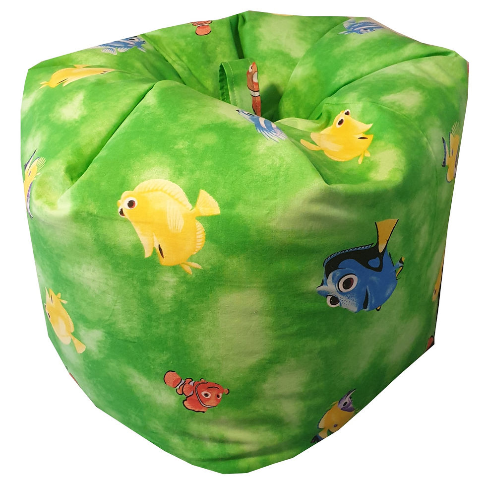 Thumbnail: Nemo/Dory Bean Bag Colour Green.jpg