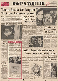 dagens nyheter newspaper archives press P.R  december 15, 1967