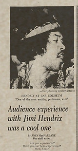 collector newspaper 1968 / toronto daily star feb. 26, 1968