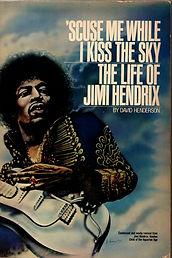 JIMI HENDRIX 'scuse me while......1981/P.R book collector