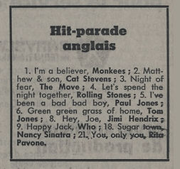 La tribune de geneve /p.r collector 1967/ feb.22, 1967